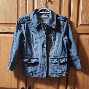 MOTTO Classic Blue Jean Jacket